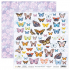 ScrapBoys Butterfly Meadow 12x12 Inch Paper Pack (BUME-08) ( BUME-08)
